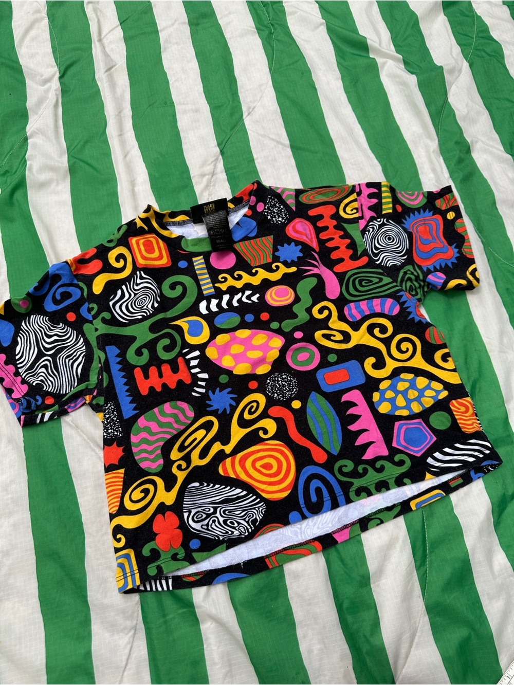 NOOWORKS party mix crop shirt